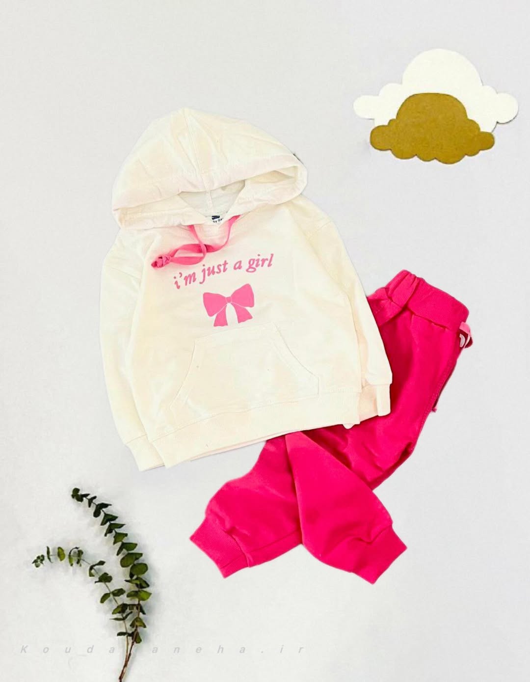 ست دورس دو‌نخ فول‌پنبه Baby Gap سایز ۴۵