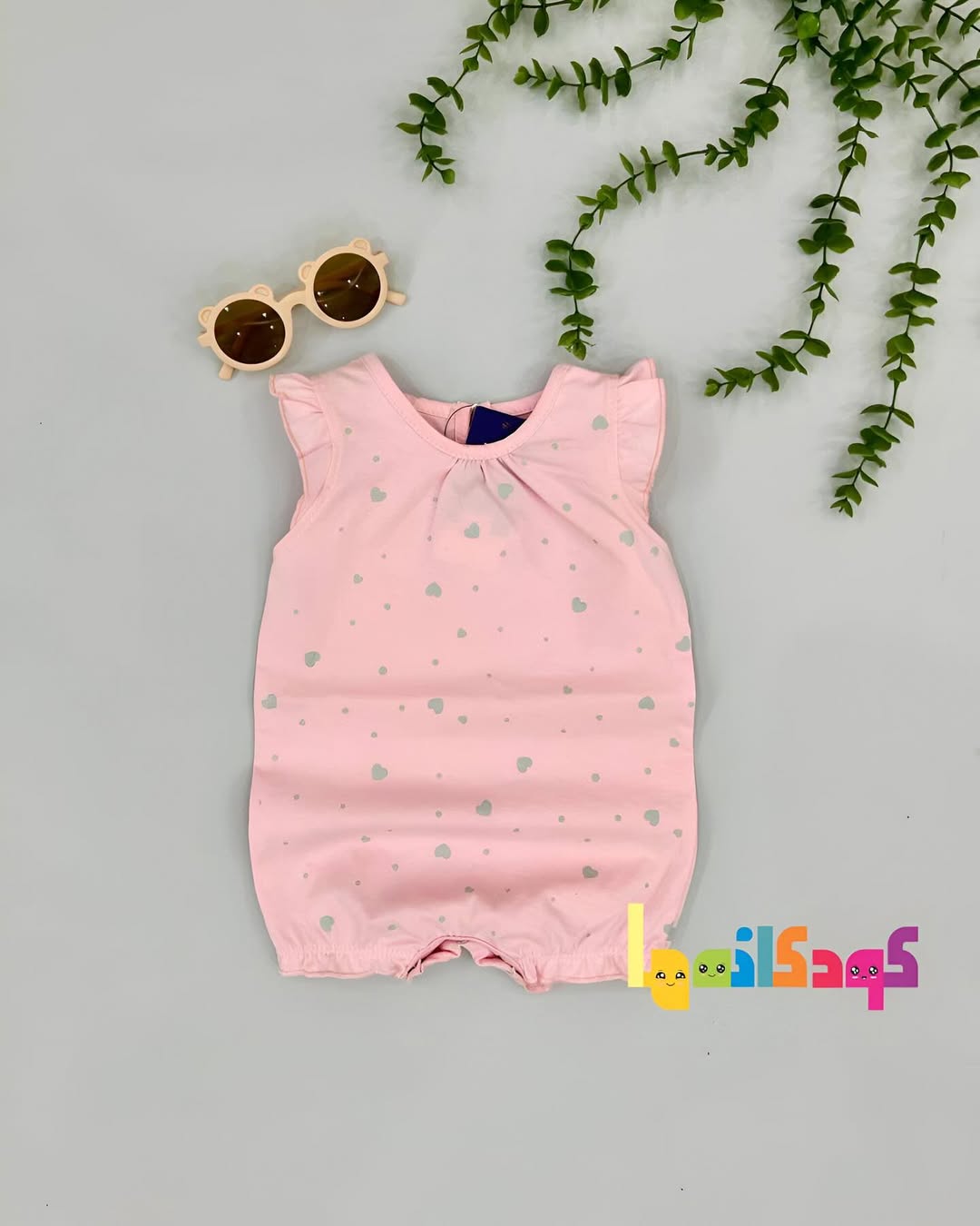 رامپر رکابی چین دار بیبی گپ Baby GAP سایز نوزادی تا سه سال