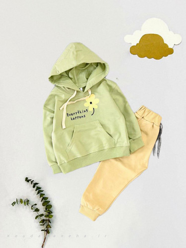 ست هودی شلوار دخترانه بیبی گپ در فروشگاه کودکانه ها