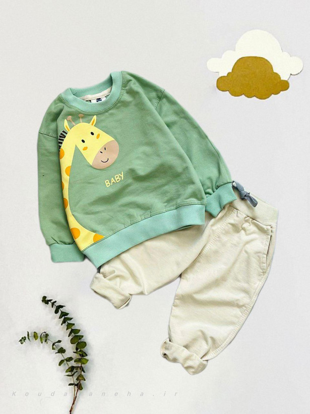 خرید بلوز شلوار بیبی گپ