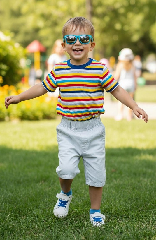 شلوارک لی بچگانه سفید سایز 3 تا 5 سال فروشگاه کودکانه ها