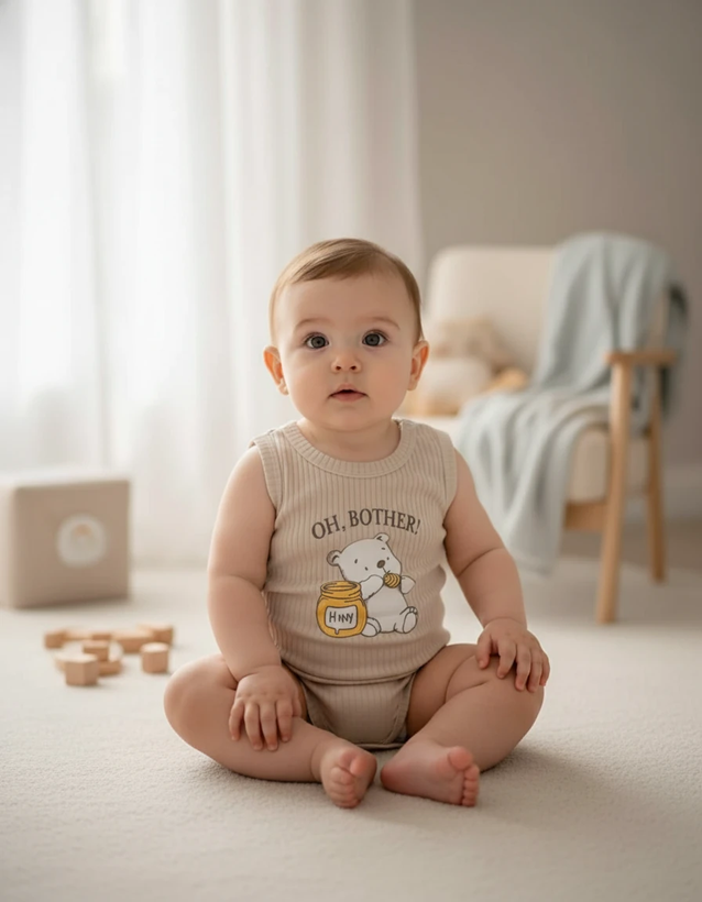 بادی رکابی کبریتی نوزادی راحت و اسپرت | فروشگاه کودکانهها