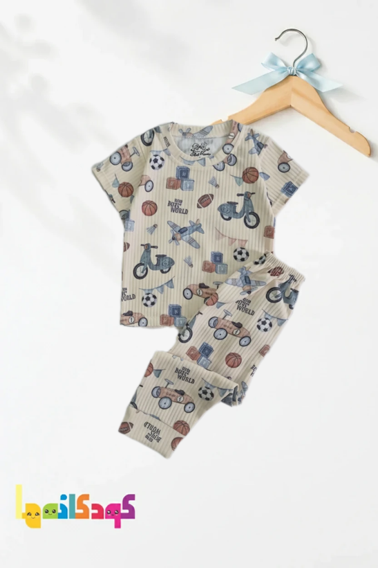 خرید بلوز شلوار کبریتی بچگانه در 4 قسط از فروشگاه کودکانه ها